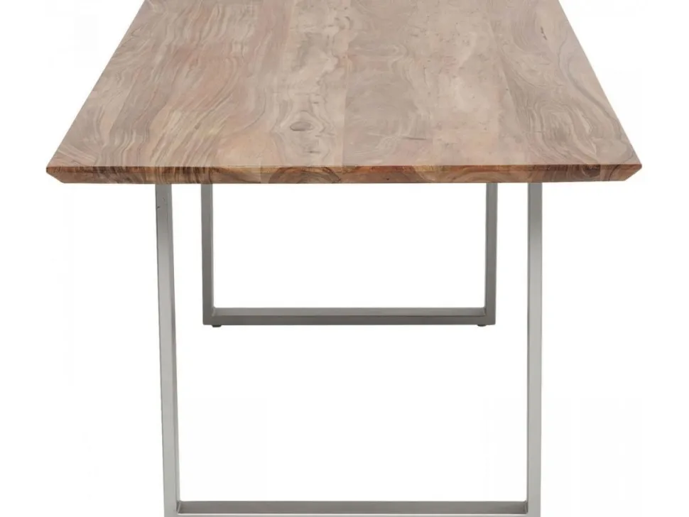 KARE Design Eettafel Symphony Zilver 180x90cm Online