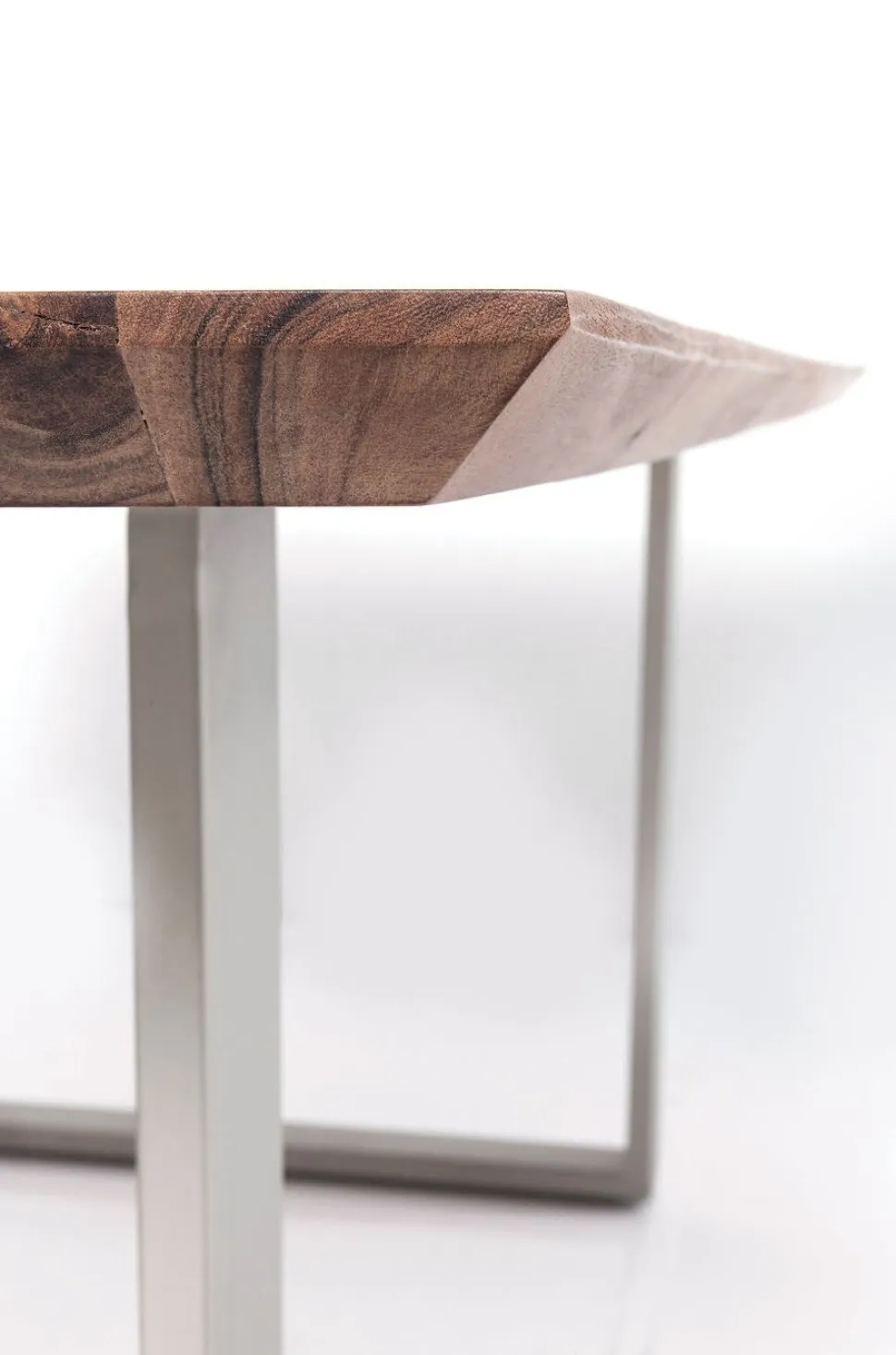 KARE Design Eettafel Symphony Zilver 200x100cm Outlet