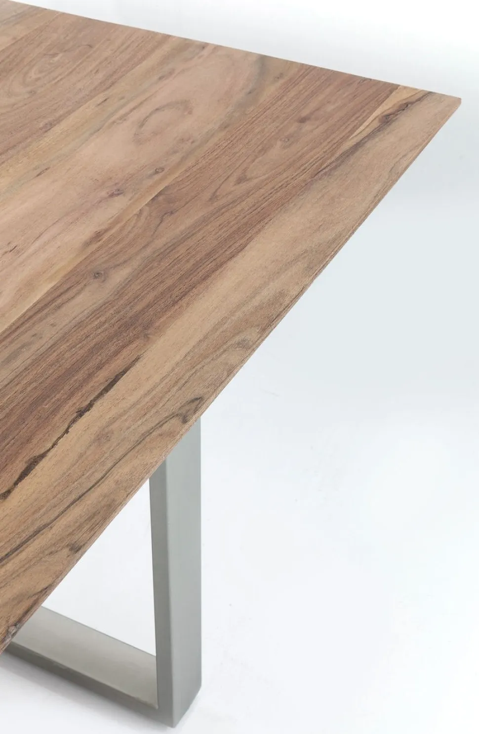 KARE Design Eettafel Symphony Zilver 200x100cm Outlet