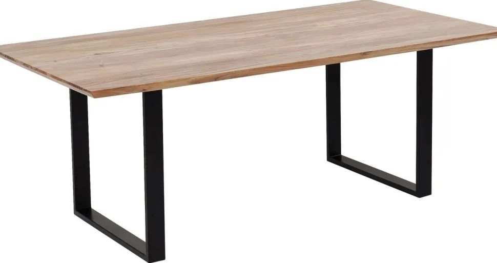 KARE Design Eettafel Symphony Zwart 200x100cm Clearance