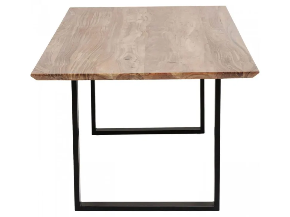 KARE Design Eettafel Symphony Zwart 180x90cm Best