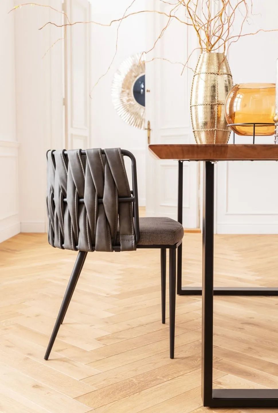 KARE Design Eettafel Symphony Zwart 180x90cm Best