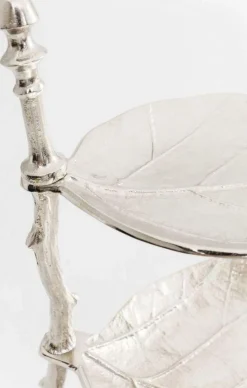 KARE Design Etagere Leaf Zilver Clearance