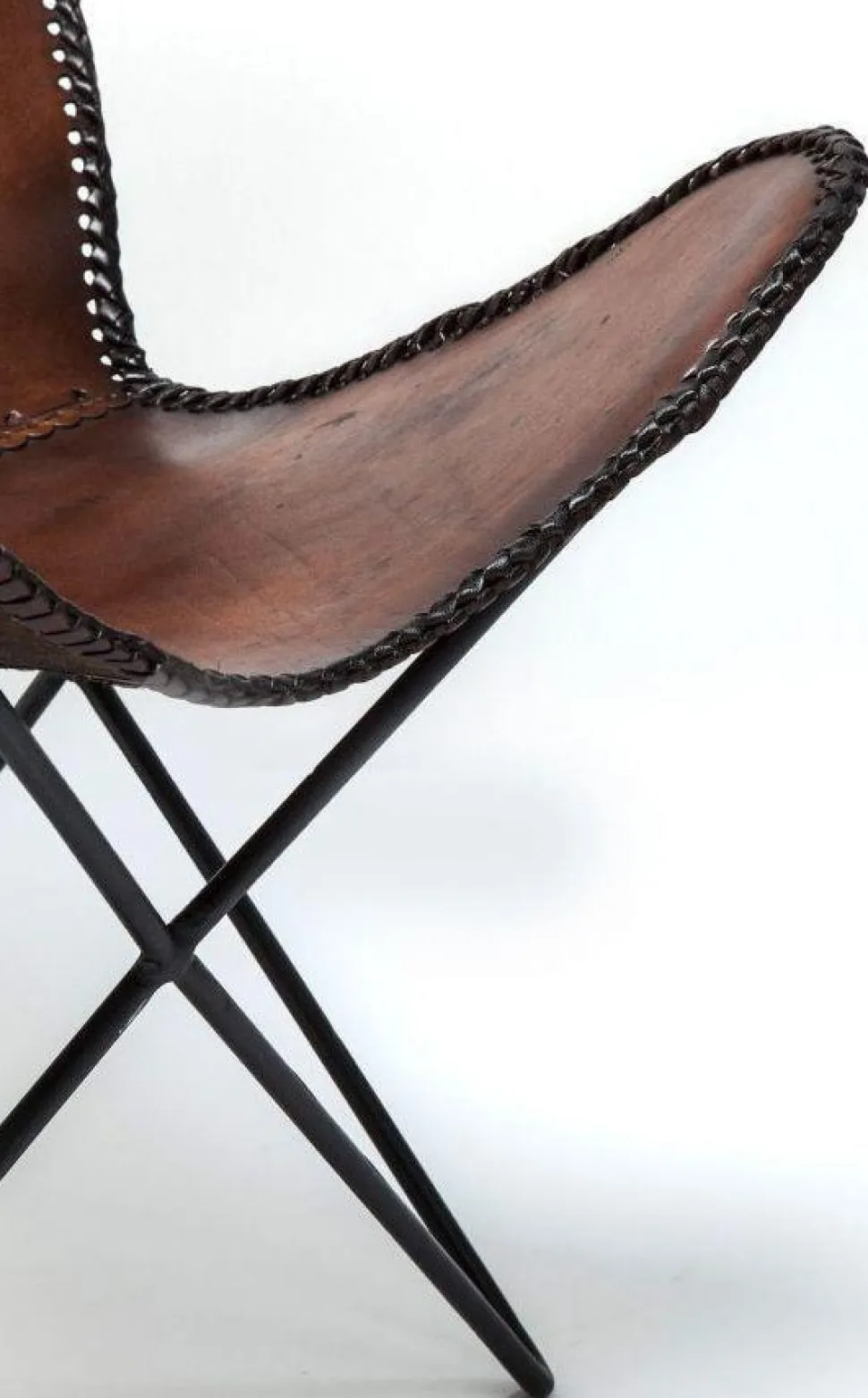 KARE Design Fauteuil Butterfly Bruin Econo Store