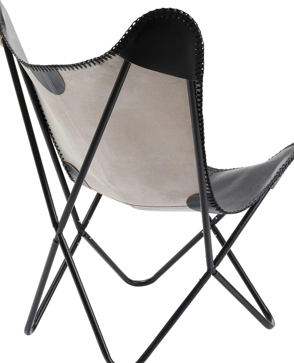 KARE Design Fauteuil California Leather Black Cheap