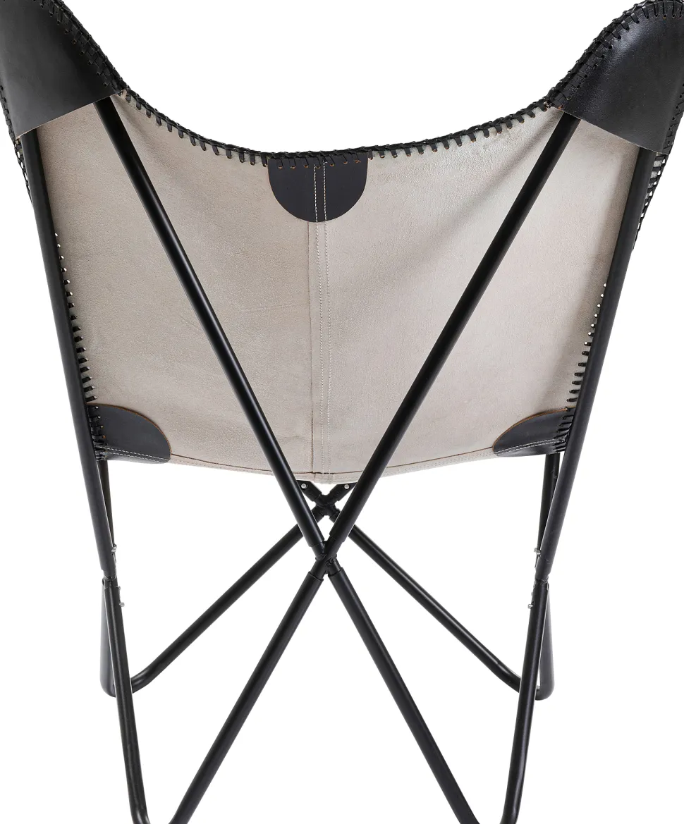 KARE Design Fauteuil California Leather Black Cheap