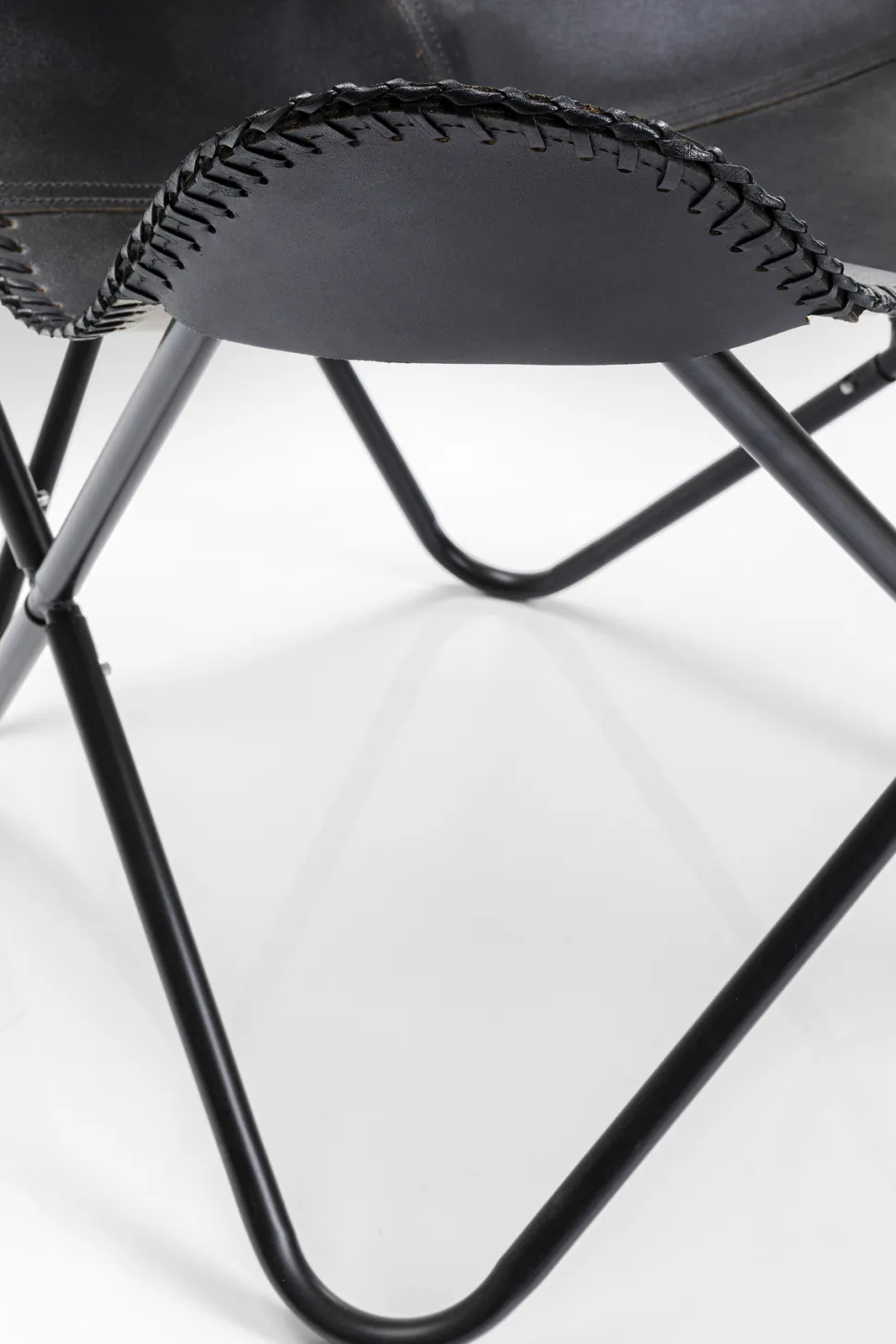 KARE Design Fauteuil California Leather Black Cheap
