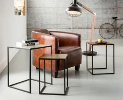 KARE Design Fauteuil Cigar Lounge Bruin Sale