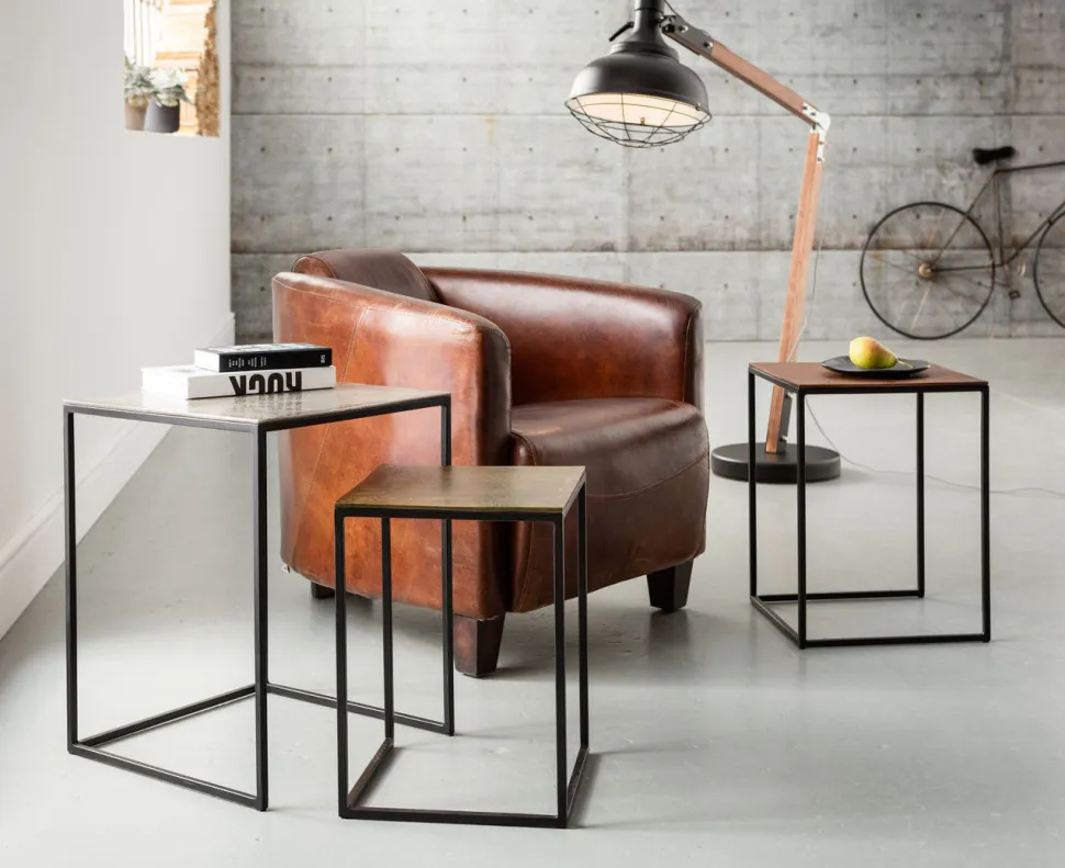 KARE Design Fauteuil Cigar Lounge Bruin Sale