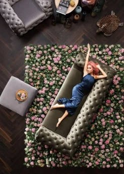 KARE Design Fauteuil Desire Zilvergrijs Clearance