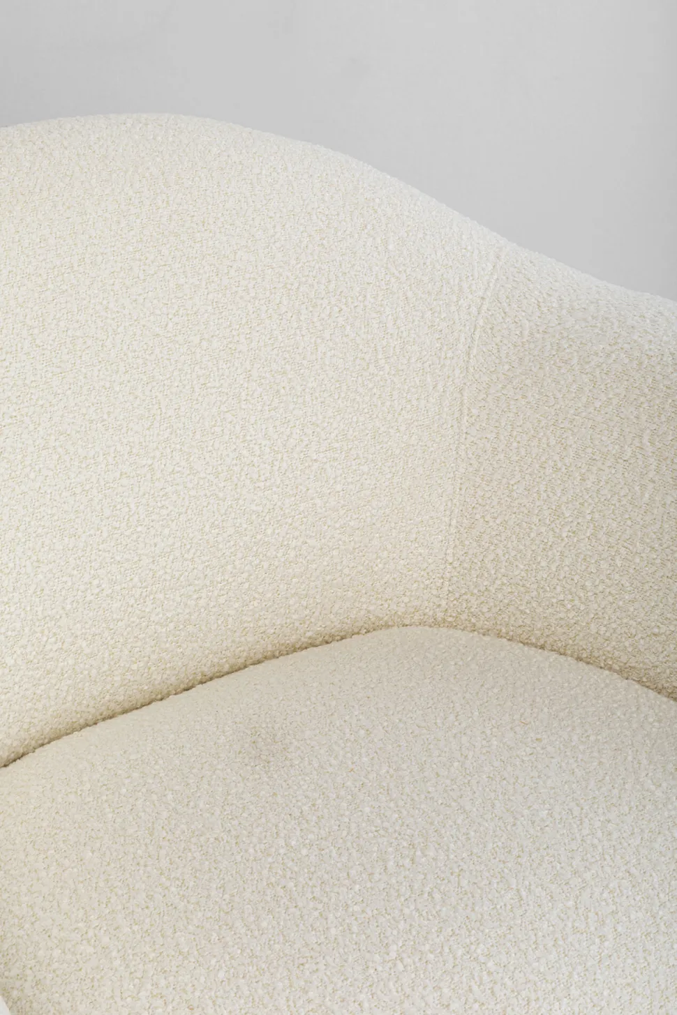 KARE Design Fauteuil Dreamy Boucle Cream Hot