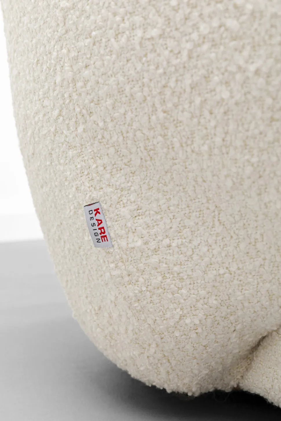 KARE Design Fauteuil Dreamy Boucle Cream Hot