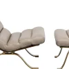 KARE Design Fauteuil + Hocker Novel Discount