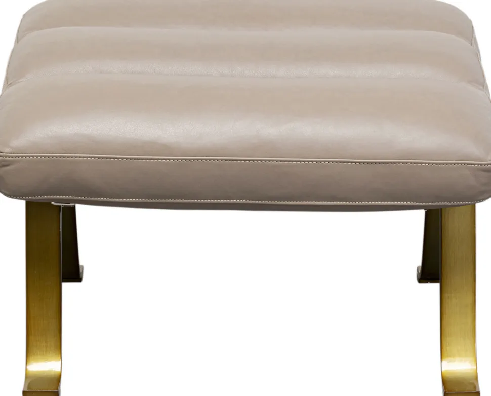 KARE Design Fauteuil + Hocker Novel Discount