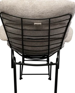KARE Design Fauteuil + Hocker Vienna Swing Beige New