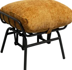 KARE Design Fauteuil + Hocker Vienna Swing Yellow Shop