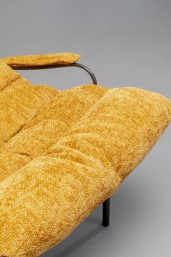 KARE Design Fauteuil + Hocker Vienna Swing Yellow Shop