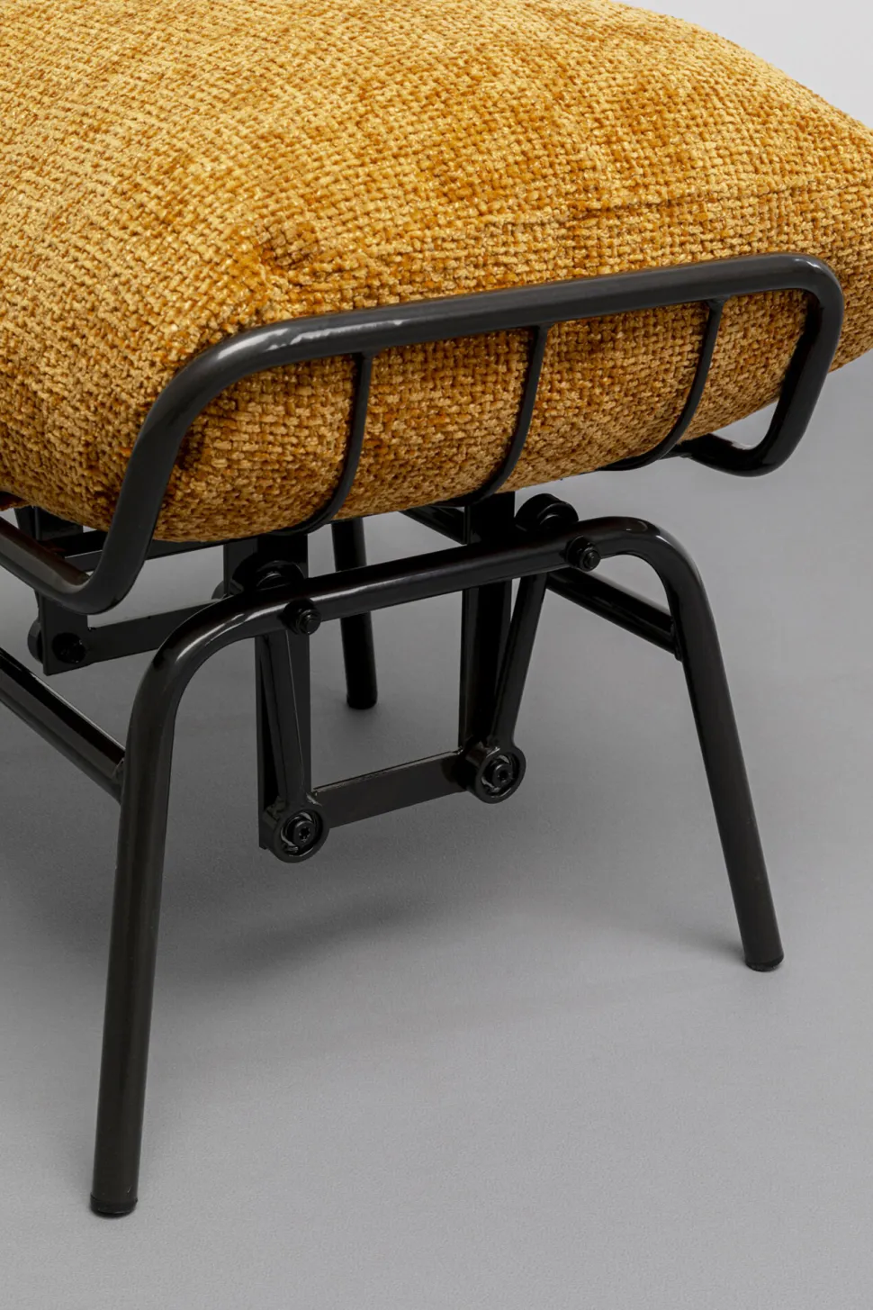KARE Design Fauteuil + Hocker Vienna Swing Yellow Shop