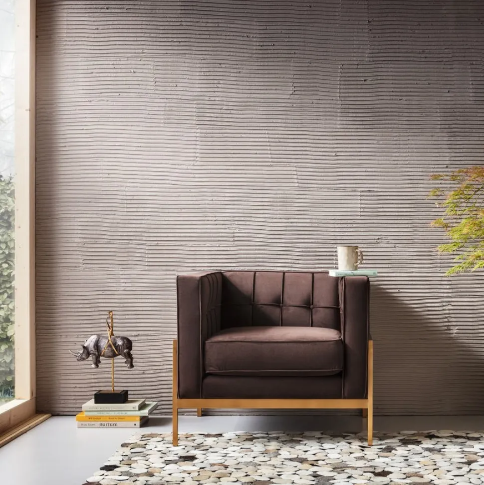 KARE Design Fauteuil Loft Bruin Clearance
