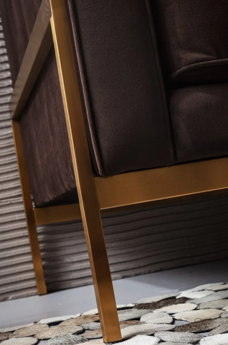 KARE Design Fauteuil Loft Bruin Clearance