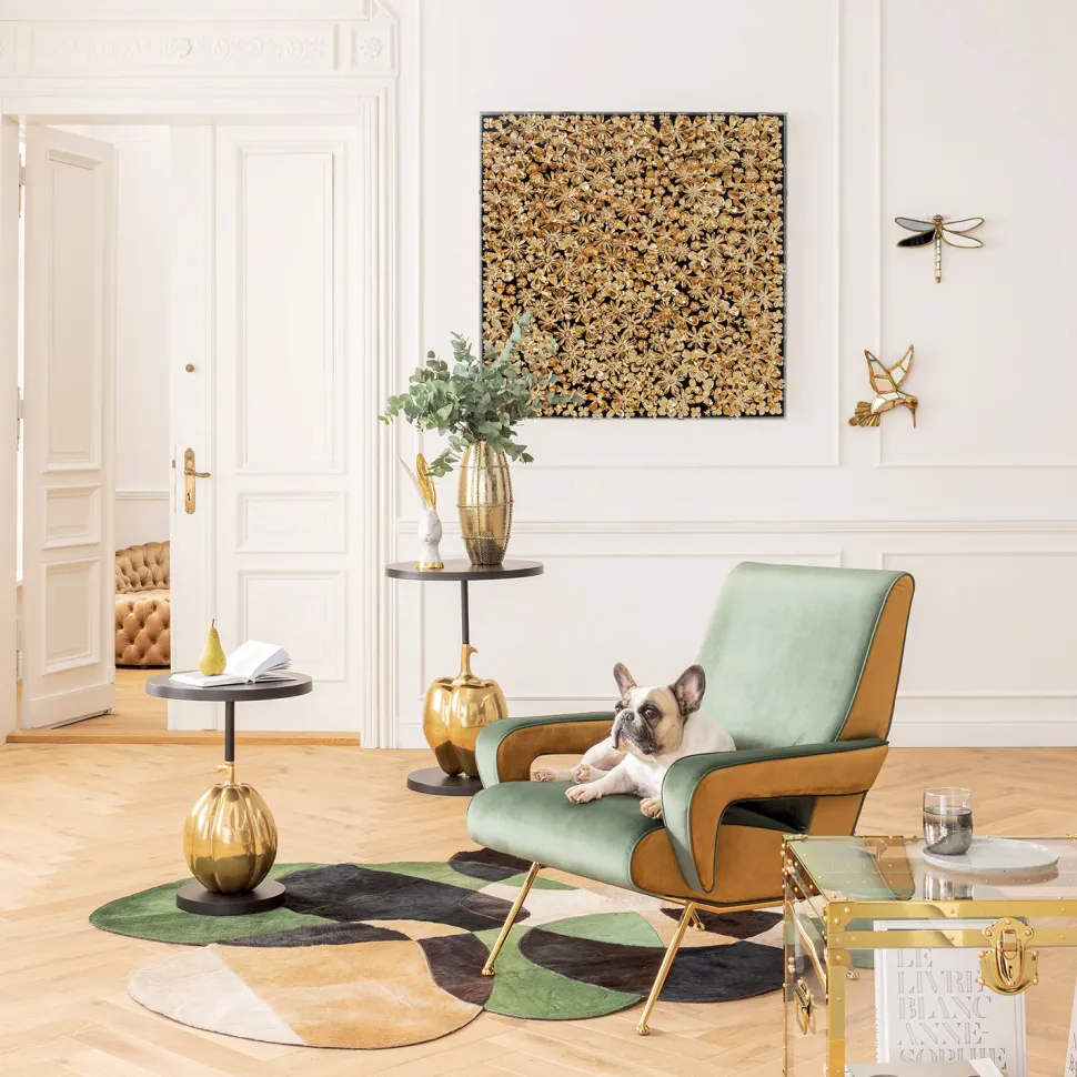 KARE Design Fauteuil Luna Hoog Groen Cheap
