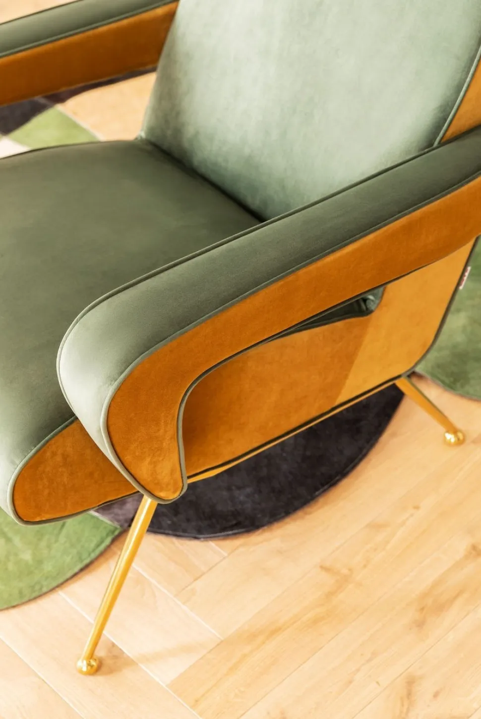 KARE Design Fauteuil Luna Hoog Groen Cheap