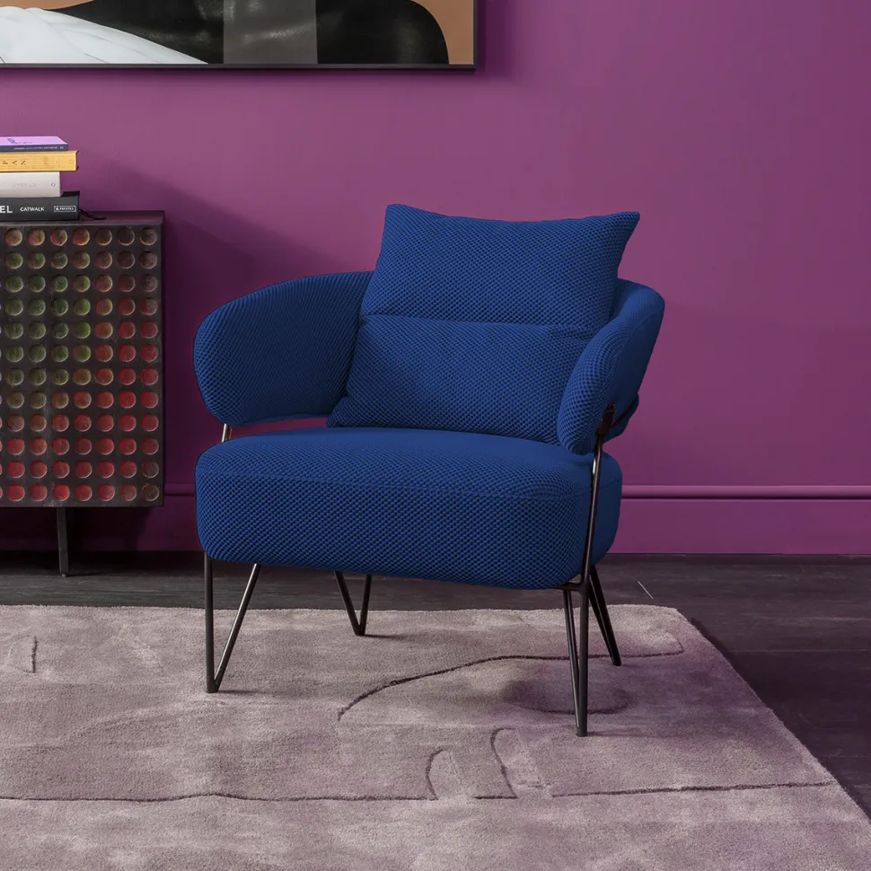 KARE Design Fauteuil Peppo Blue Cheap