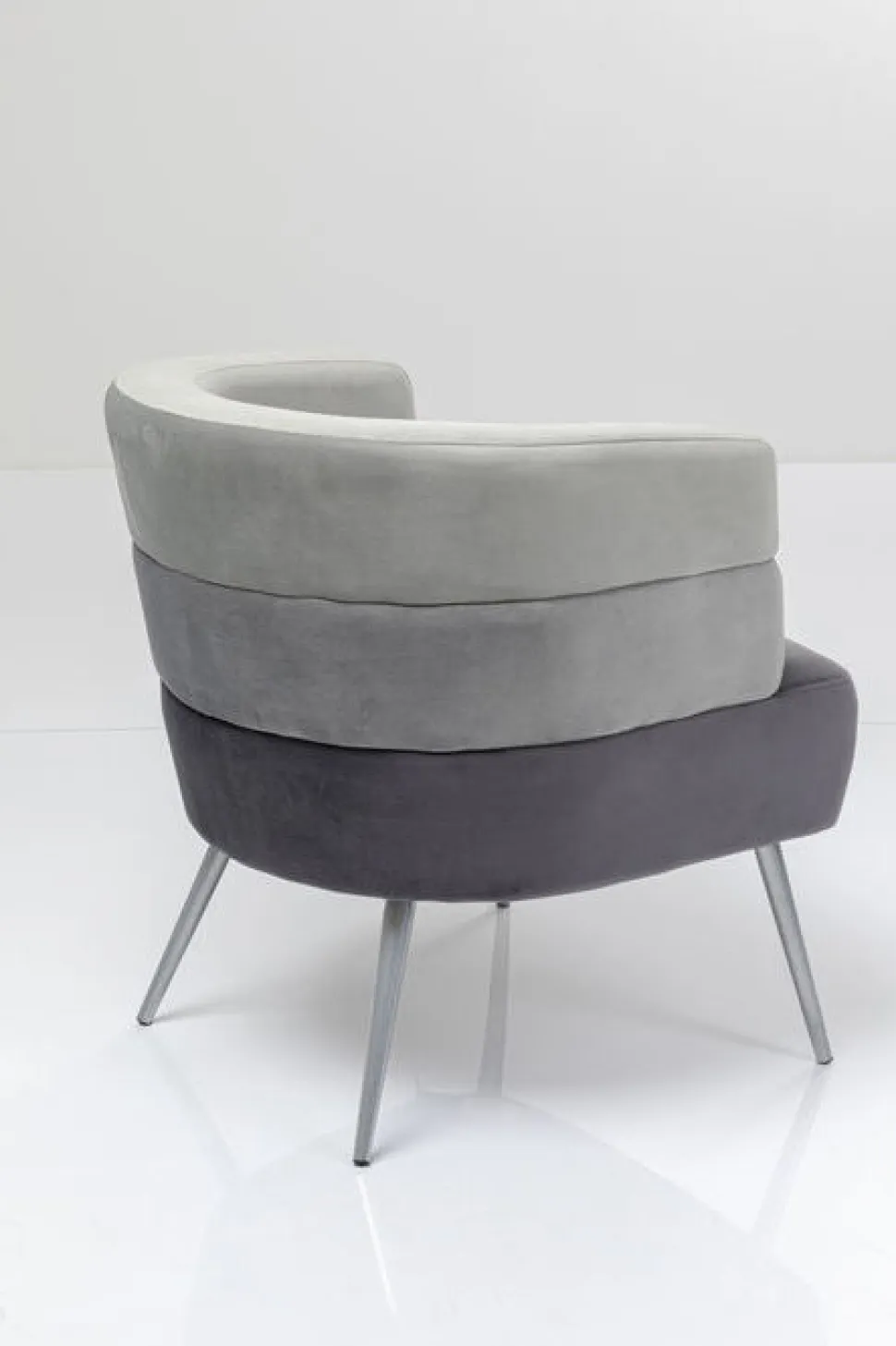KARE Design Fauteuil Sandwich Grijs Shop