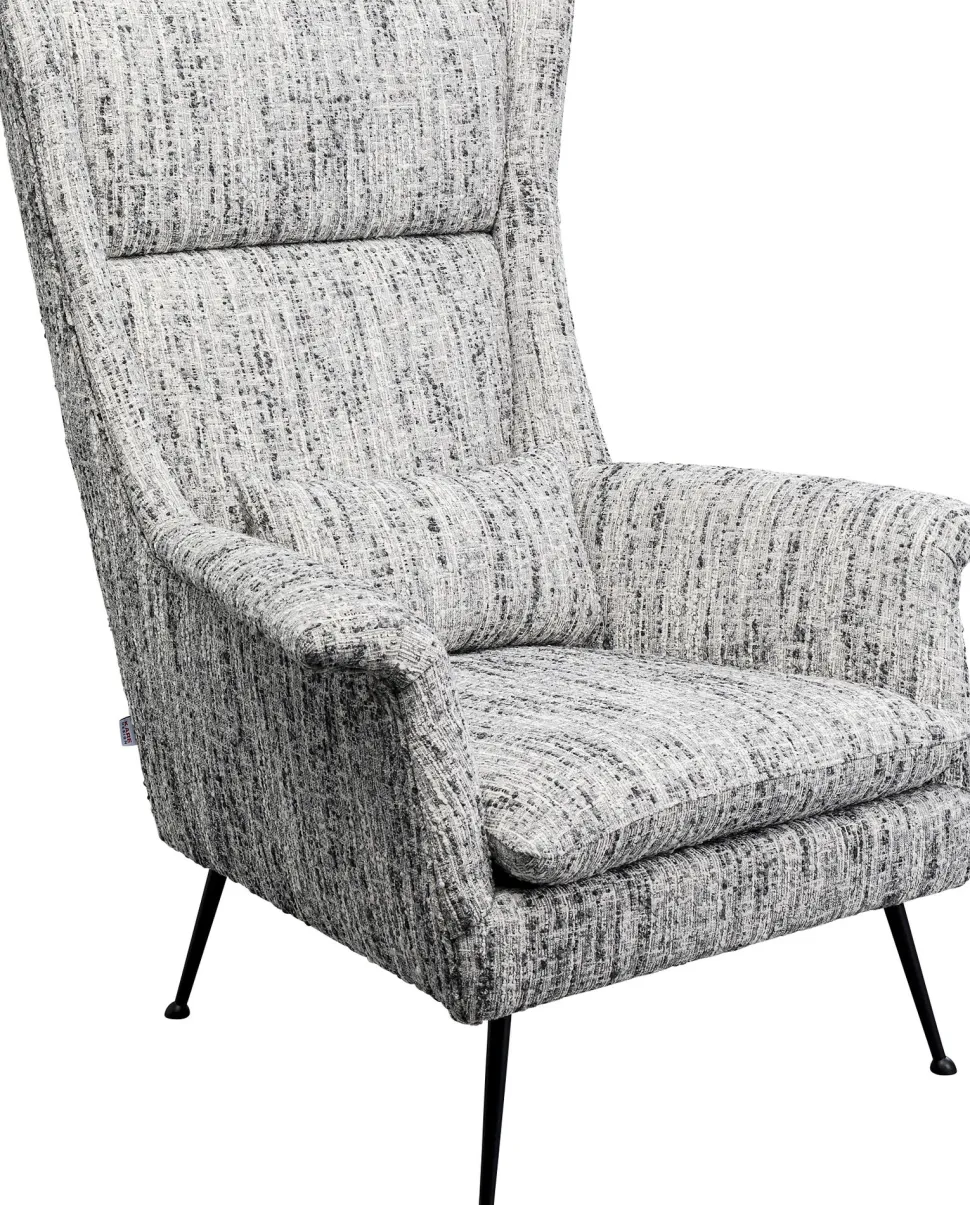 KARE Design Fauteuil Vegas Forever Melange Salt & Pepper Store
