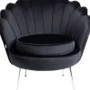 KARE Design Fauteuil Water Lily Chrome Black Cheap
