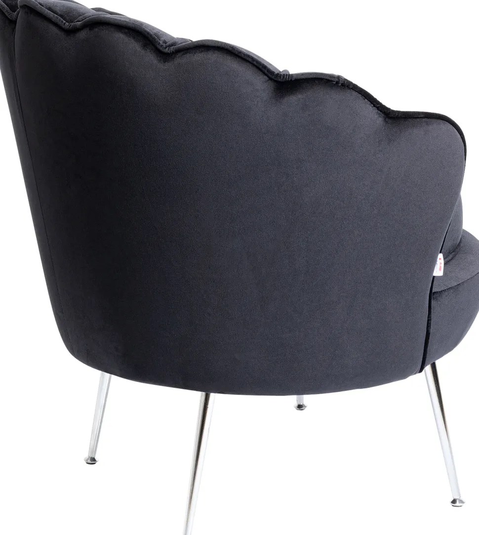 KARE Design Fauteuil Water Lily Chrome Black Cheap