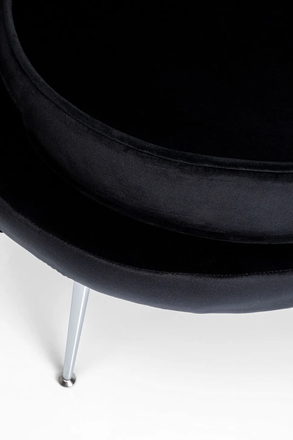 KARE Design Fauteuil Water Lily Chrome Black Cheap