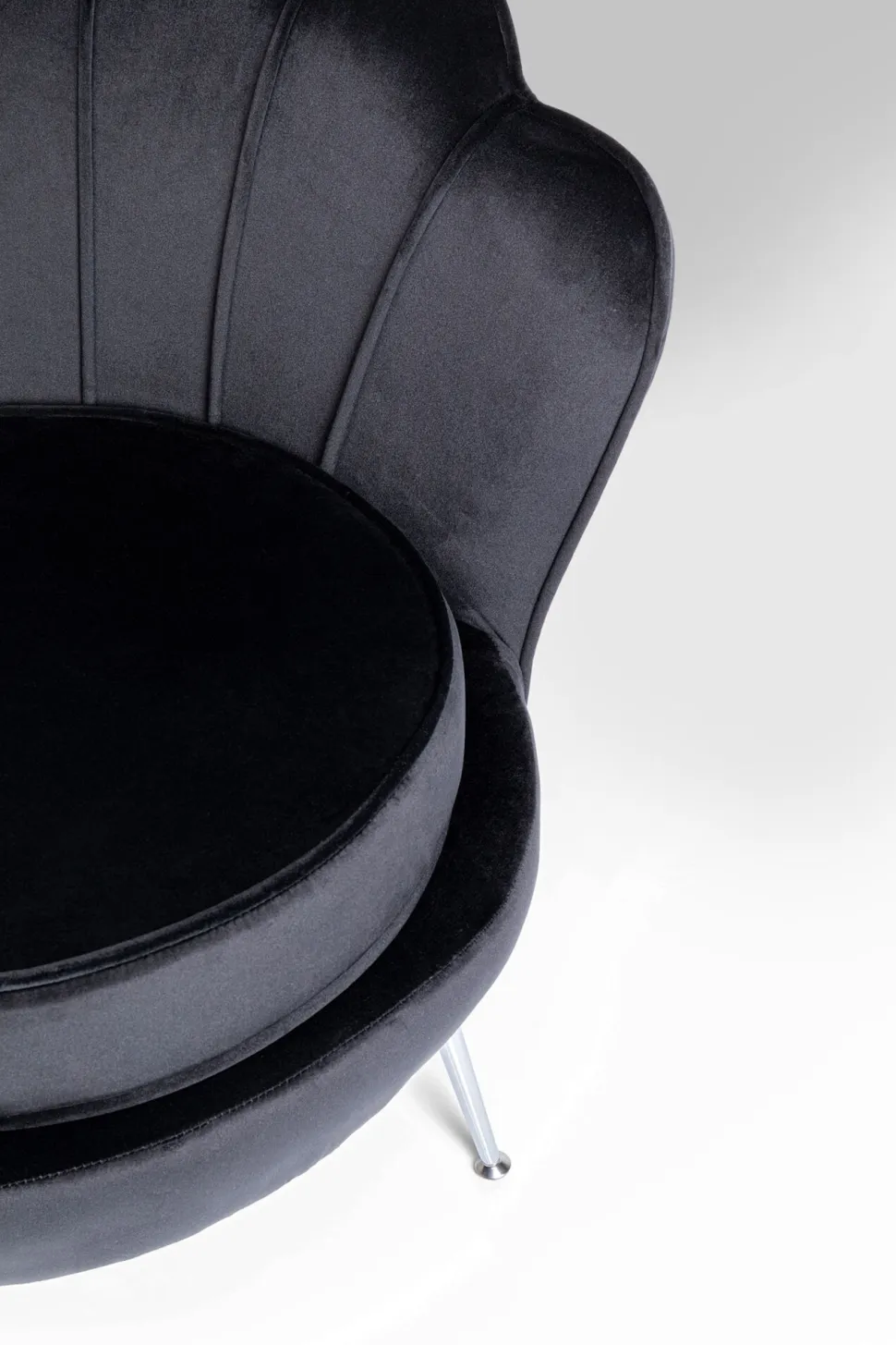 KARE Design Fauteuil Water Lily Chrome Black Cheap