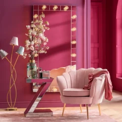 KARE Design Fauteuil Water Lily Rosa Store