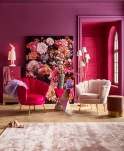 KARE Design Fauteuil Water Lily Rosa Store