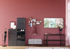 KARE Design Halbank Buttons Met Opslag B&W Klein Best