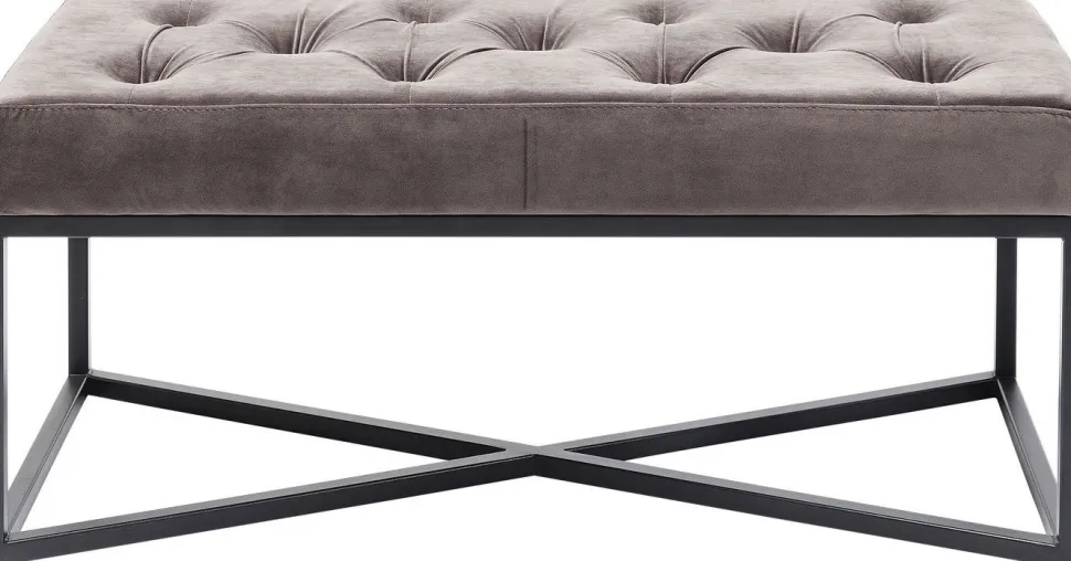 KARE Design Halbank Crossover Grijs Zwart 90x40cm Shop