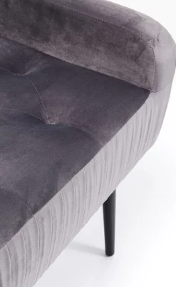 KARE Design Halbank Lofty Grijs Zwart Store