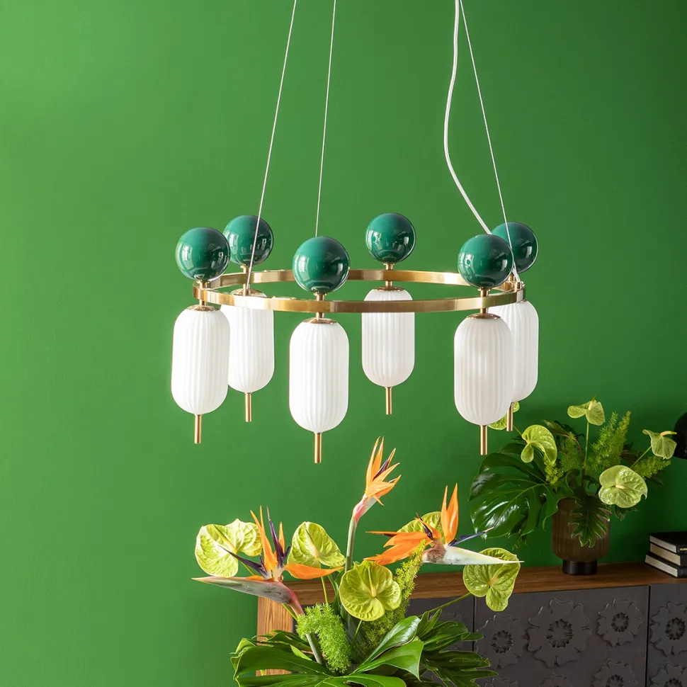 KARE Design Hanglamp Charleston Six 68cm Store