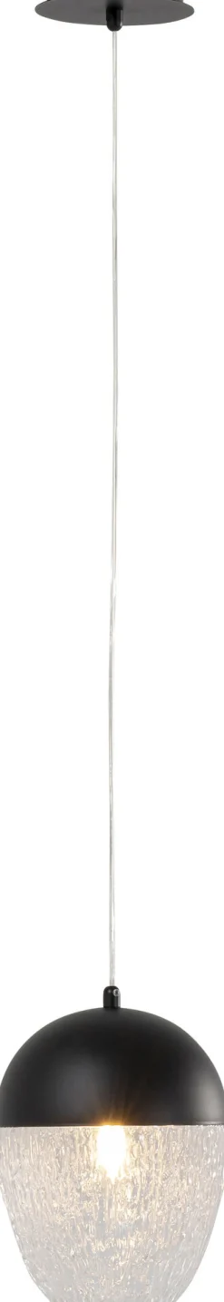 KARE Design Hanglamp Frozen Black Matt Ø20cm Discount