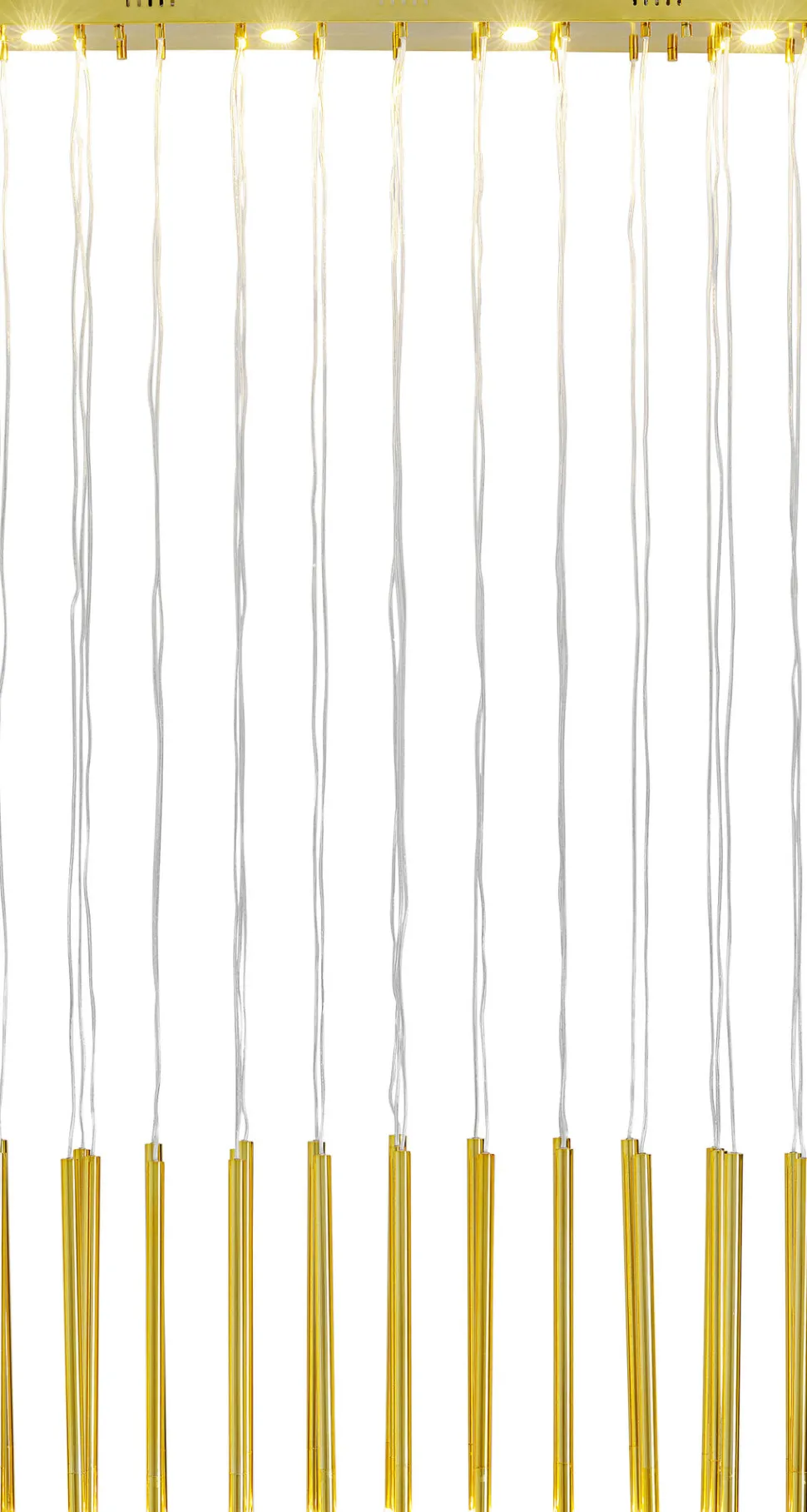 KARE Design Hanglamp Living Vegas Messing LED Clearance