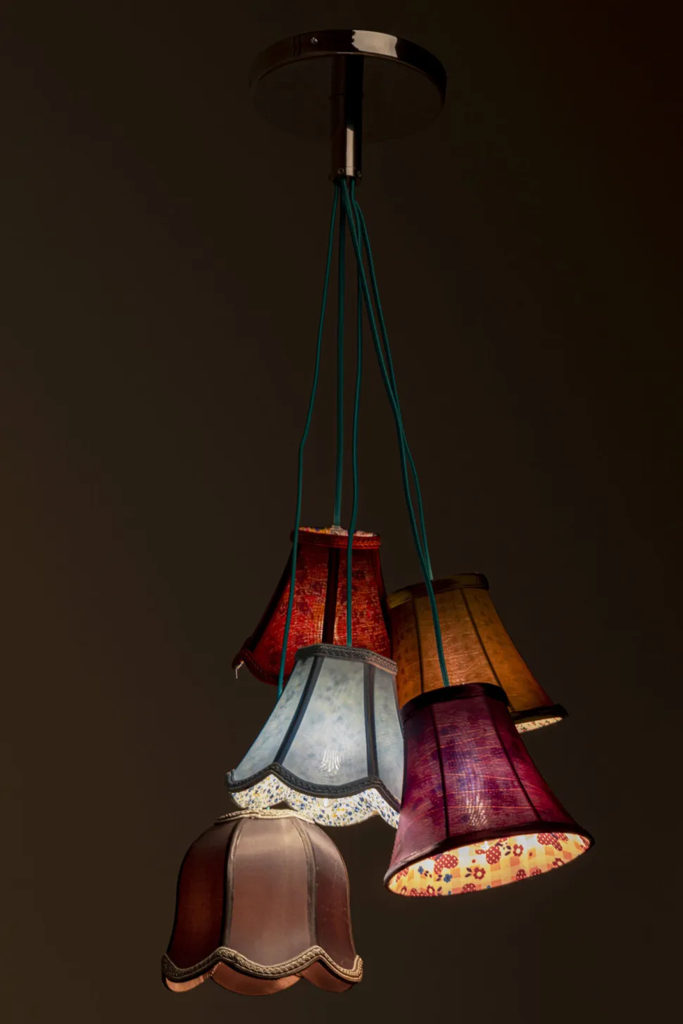 KARE Design Hanglamp Saloon Flowers 5 Stuks Discount