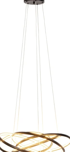 KARE Design Hanglamp Saturn Black 72cm Outlet