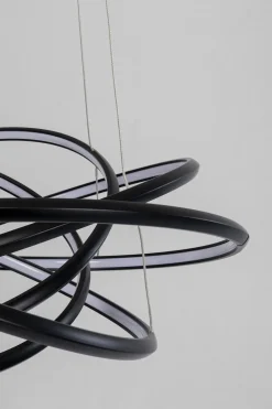 KARE Design Hanglamp Saturn Black 72cm Outlet