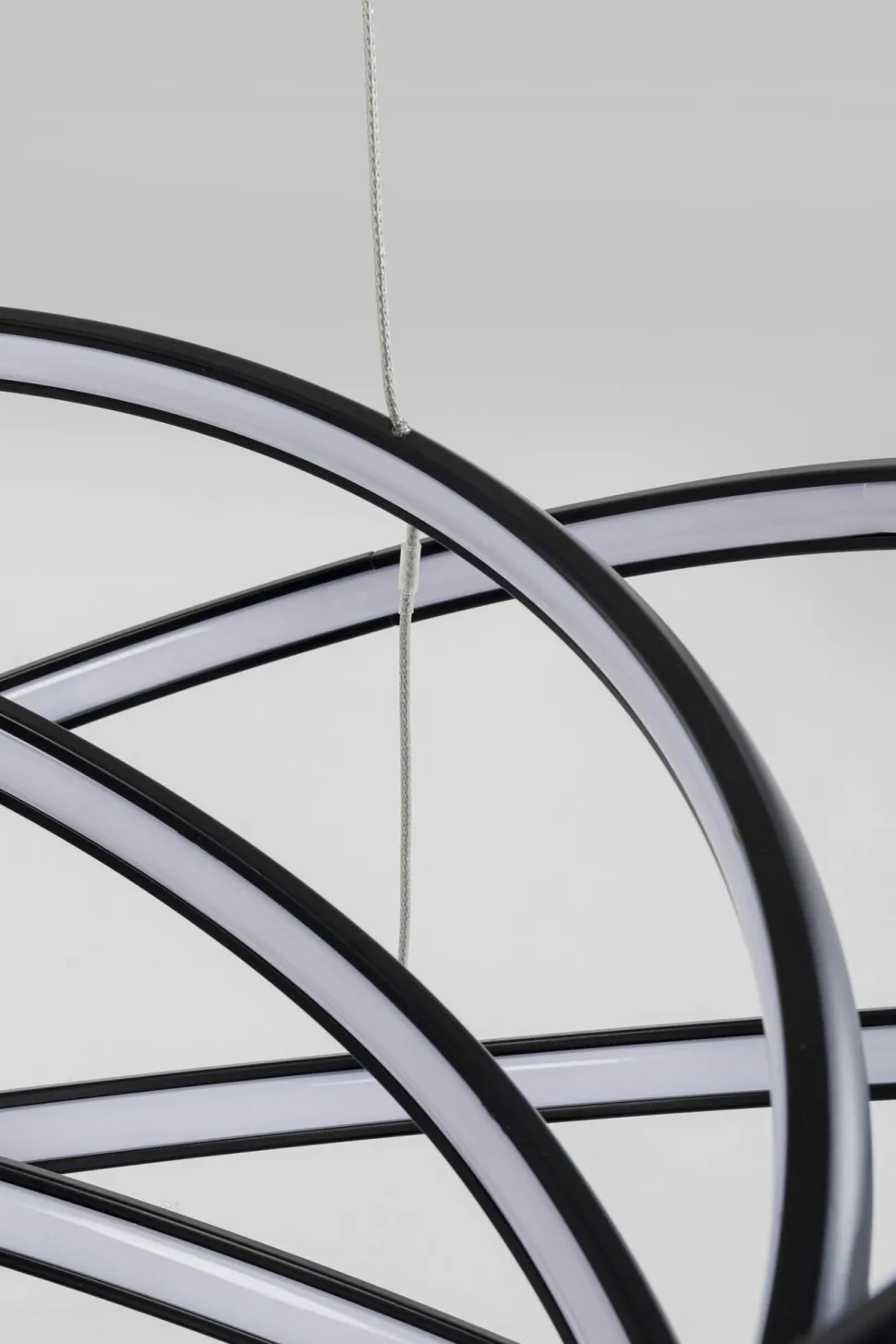 KARE Design Hanglamp Saturn Black 72cm Outlet