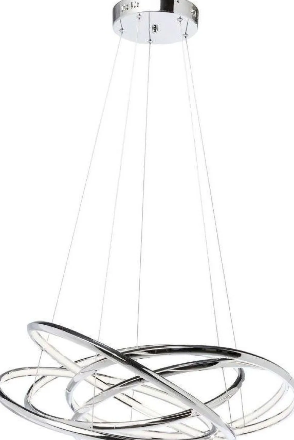KARE Design Hanglamp Saturn LED Chroom Groot Sale