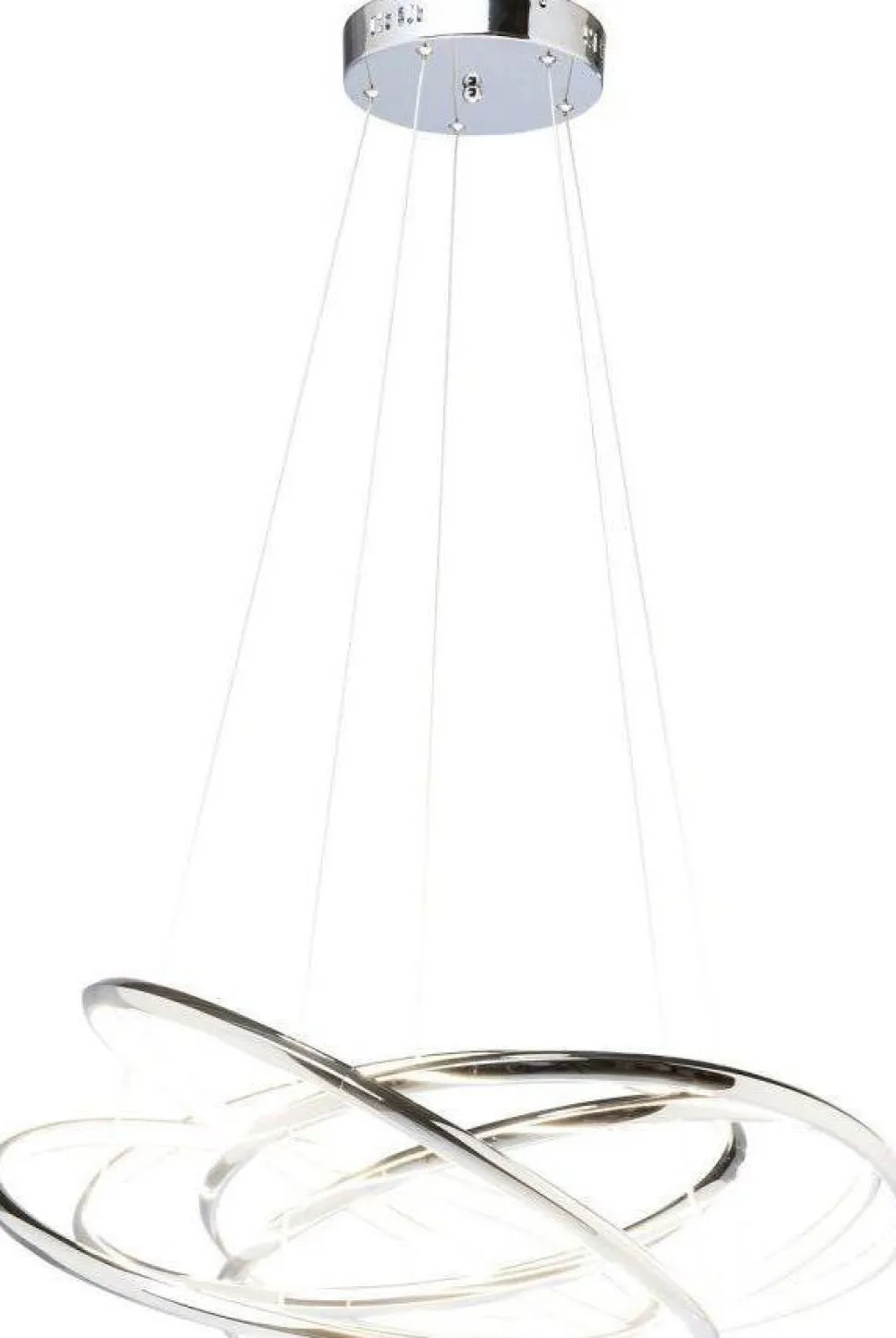 KARE Design Hanglamp Saturn LED Chroom Groot Sale