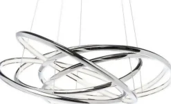 KARE Design Hanglamp Saturn LED Chroom Groot Sale