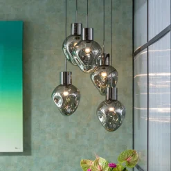 KARE Design Hanglamp Supernova Smoky Cinque Ø50CM Fashion