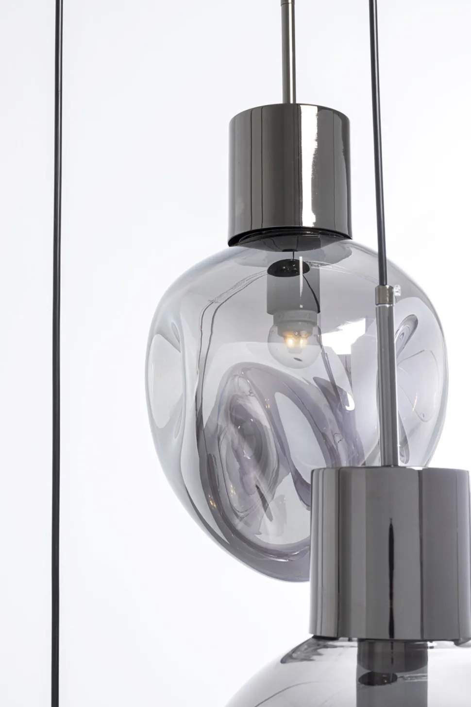 KARE Design Hanglamp Supernova Smoky Tre Ø45CM Clearance